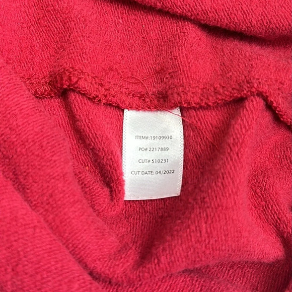 Torrid “Mama Bird” Dream Fleece Long Sleeve Sleep Tunic size 2X Dark Red - Picture 6 of 10